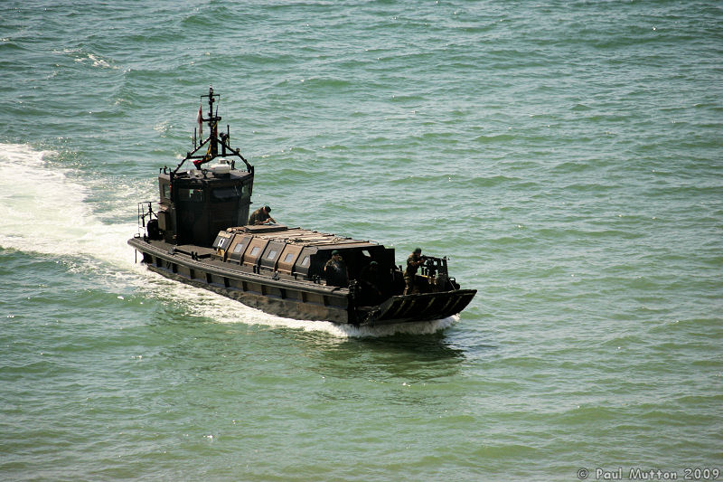 Photo: A8V7123 British marine landing craft